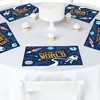 Big Dot of Happiness Blast Off to Outer Space - Party Table Decorations - Rocket Ship Baby Shower or Birthday Party Placemats - Set of 16 - 2 of 4