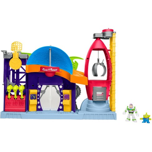 Fisher Price Imaginext Disney Pixar Toy Story 4 Pizza Planet Playset Target - toy planet roblox