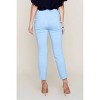 Women's Cigarette Style Woven Ankle Pants - Renuar - 2 of 3