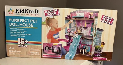 Kidkraft Maison de poupée Purrfect Pet avec accessoires son et lumière pas  cher 