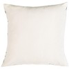 Arya Pillow - Beige/Navy - 20"X20" - Safavieh - 4 of 4