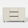 Luck Live 47.24in press-to-open cabinet door with three storage drawers - 2 of 4