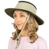 SUN Cube Sun Hat For Men, Women Wide Brim Safari Hat, Hiking Hat UV Sun Protection, Bucket Boonie Hat - 2 of 4