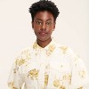 Women's Floral Long Sleeve Utility Midi Shirt Dress - Woolrich x Target Cream - 4 of 4