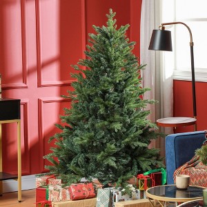 NicBex 5ft Artificial Christmas Tree Hinged Full Tree with 1309 Branch Tips and Metal Stand for Decoration - 1 of 4