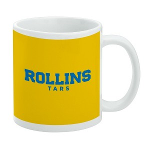 Rollins College Secondary Logo Ceramic Coffee Mug Novelty Gift Mugs for Coffee Tea and Hot Drinks 11oz White - 1 of 4