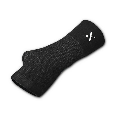 Nufabrx Maximum Strength Compression and Pain Relief Wrist Sleeve - Black