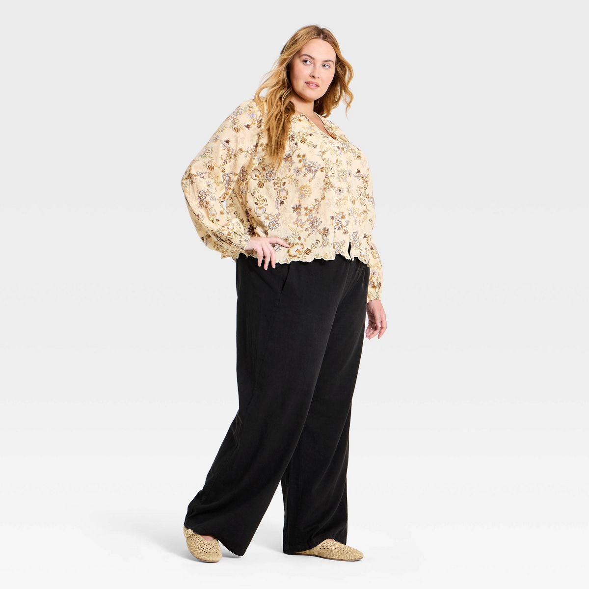 Women's High-Rise Pull-On Pants - Universal Thread™ - thumbnail 6