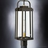 Urban Ambiance Luxury Transitional Outdoor Post Light 21.375''H x 8.25''W,  Olde Bronze Finish,  Orlando Collection, UHP1342 - 4 of 4