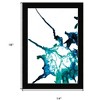 HomeRoots Ocean Living Black Framed Print Wall Art - 3 of 4