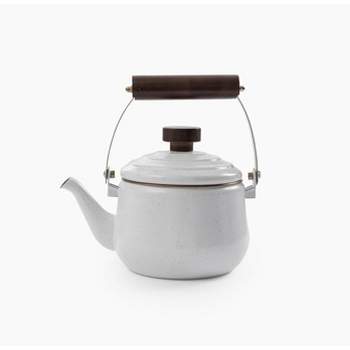 Korkmaz Montana 1.1 Liter Stainless Steel Tea Pot with Wooden Lid  985120708M - The Home Depot