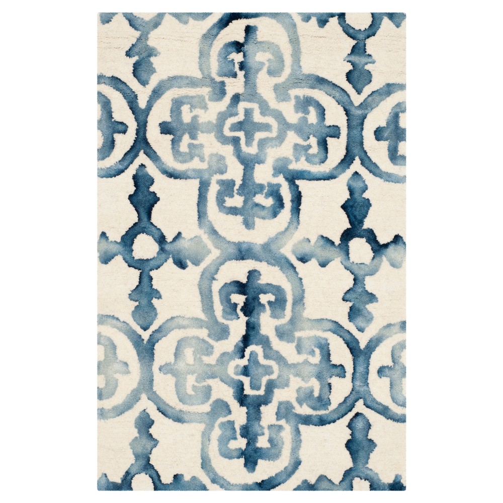 Bardaric Accent Rug - Ivory/Navy (2'x3') - Safavieh