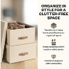 Bigso Ulrika Set of 2 Storage Boxes – Large & Small with Lids, Ideal for Keepsakes, Photos, and Home Organization - 3 of 4