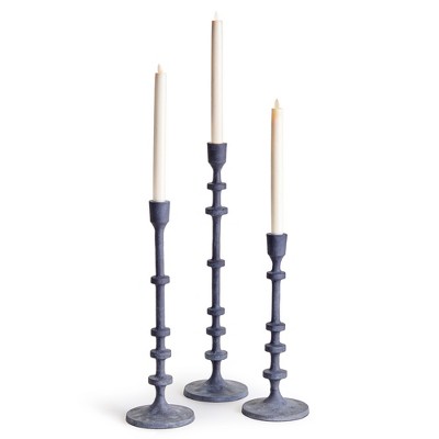 Plum & Post Abacus Taper Holders Set of 3