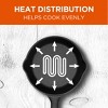 COMMERCIAL CHEF Pre-Seasoned Cast Iron Skillet - 2 of 4
