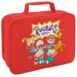 Rugrats Group And Logo Insulated Soft Sided Lunch Box - 1 of 4
