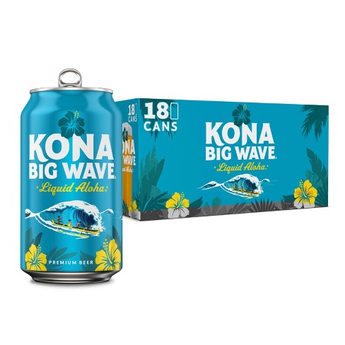 Kona Big Wave Golden Ale Beer - 18pk/12 fl oz Cans - image 1 of 4