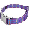 Country Brook Petz Premium Grape Plaid Dog Collar Limited Edition - image 2 of 4