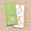 The Lakeside Collection Embroidered Kitchen Towels Gnome & Bunnies Set of 2 - 4 of 4