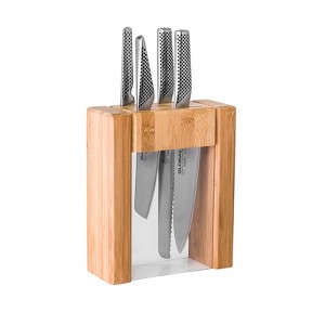 Global 5-Piece Teikoku Knife Block Set - 1 of 4