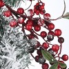 National Tree Company Artificial Christmas Garland, Silver, Evergreen, Decorated with Ball Ornaments, Berry Clusters, Christmas Collection, 6 Feet - 4 of 4