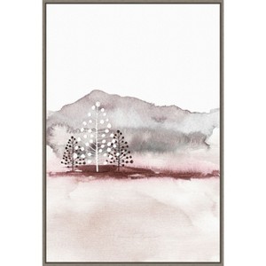 Amanti Art Holiday Time 2 Christmas Trees by Design Fabrikken Canvas Wall Art Print Framed 23-in. x 33-in. - 1 of 4
