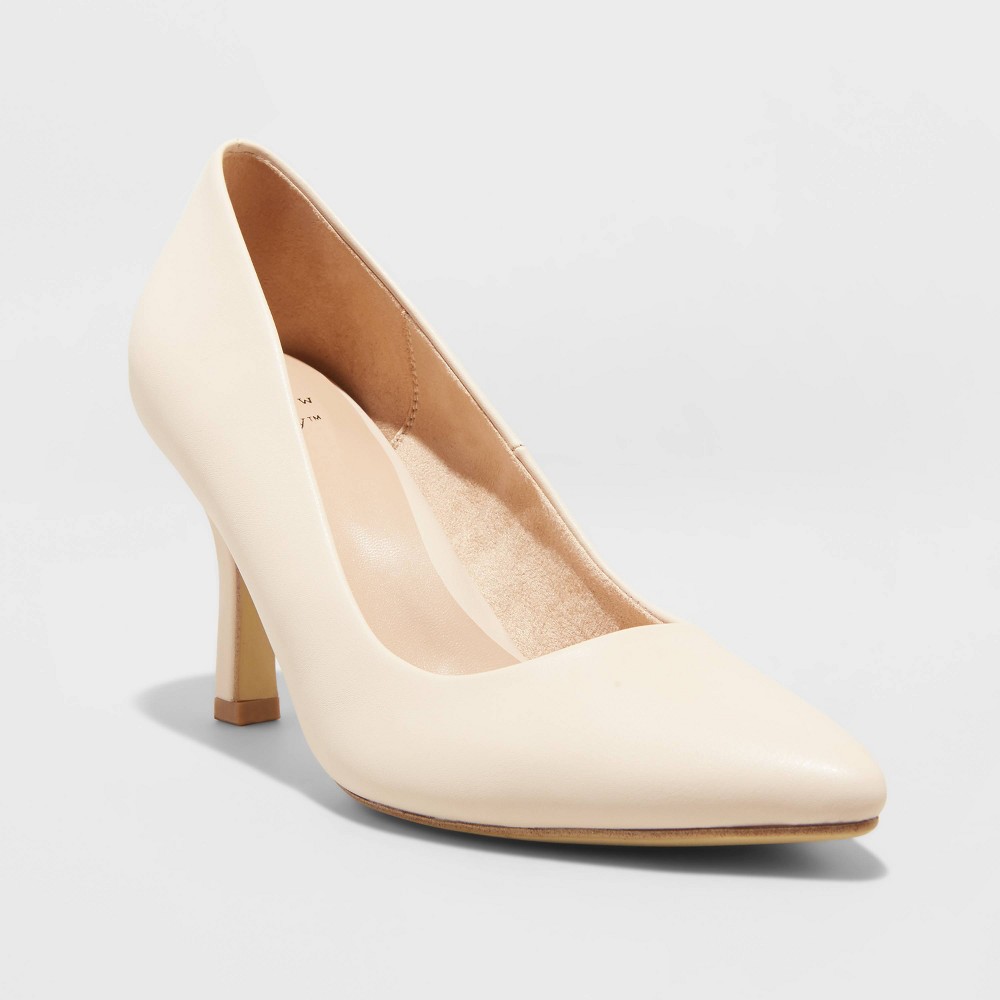 Women's Jen PU Pumps - A New Day™ Opal 9.5