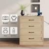 Dresser for Bedroom, 4 Drawer Small Dresser with Charging Station for Living Room, Chest of Drawers - 3 of 4