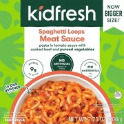 kidfresh Spaghetti Loops Meat Sauce