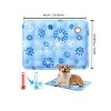 Summer Pet Ice Cushion for Dogs and Cats, Pet Cooling Pad, Cool but not ice, Long-lasting Cooling, removable and washable ANTI-scratch wear-resistant - 2 of 4