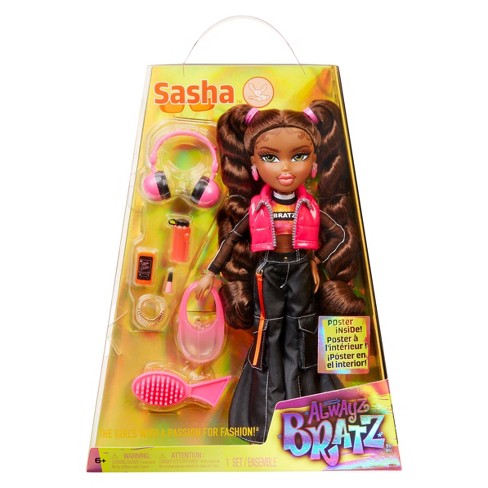 Bratz Babyz Sasha Collectible Fashion Doll With Real Fashions And Pet :  Target