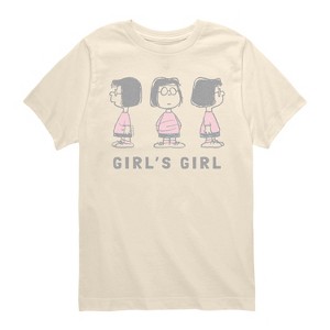 Boys' - Peanuts - Marcie Girls Girl Short Sleeve Graphic T-Shirt - 1 of 4