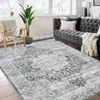 Retro Room Decor Area Rugs Vintage Soft Traditional Distressed Rug for Living Room Bedroom Washable Low Pile Non Slip Floor Carpet - 4 of 4