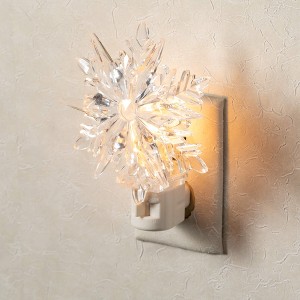 6"H Sullivans Intricate Snowflake Nightlight  Multicolored - 1 of 4