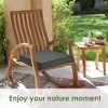 Patio Chair Cushions Set of 2, Waterproof Outdoor Seat Cushions - 3 of 4