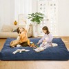 Bean Bag Chair for Adults Teens, Convertible Bean bag Bed from Bean Bag to Mattress for Home Living Room Bedroom - 4 of 4