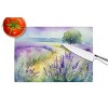 NEW Lavender in Watercolor Glass Cutting Board Decorative Tempered Glass Kitchen Cutting and Serving Board Large Size Chopping Board - 4 of 4