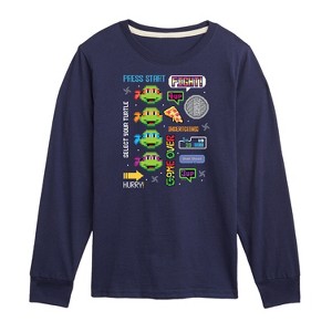 Boys' - Teenage Mutant Ninja Turtles - Icon Cluster Long Sleeve Graphic T-Shirt - 1 of 4
