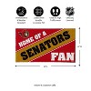 Evergreen Home of a Fan Ottawa Senators 28" x 16" Woven PVC Indoor Outdoor Doormat - 2 of 4