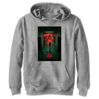 Boy's Stranger Things Eleven Lab Poster Pull Over Hoodie