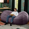 Jaxx Grand Lounger 7 Foot Bean Bag Sofa -Lush Velvet - 3 of 4