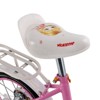 Topteng Girl Children's Bicycle Outdoor Ride-On Bike with Kickstand, Adjustable Seat, and Basket, Pink/Purple - 4 of 4