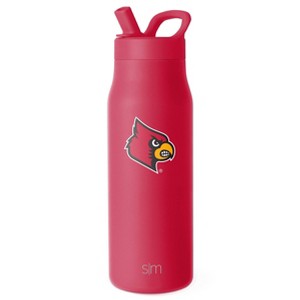 NCAA Louisville Cardinals Simple Modern Mesa Stainless Water Bottle - 34oz - 1 of 3