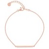 SHINE by Sterling Forever Sterling Silver Bar Charm Bracelet - 3 of 3