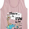 Women's - Dr. Seuss - Fun To Be Done Graphic Racerback Tank - 2 of 4