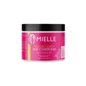 Mielle Organics Babassu Mint Deep Conditioner - 8oz - 1 of 4