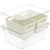 Gibson 4 Piece Mini Basket Fresh Keeper Container Set - 2 of 4