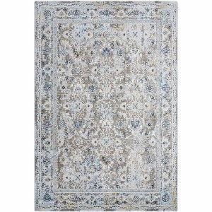Hauteloom Finn Blue & Brown Area Rug - 1 of 4