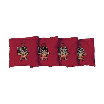 NCAA USC Trojans Corn-Filled Tokyodachi Cornhole Bags Red - 4pk