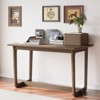 Famapy Mid-Century Solid Rubber Wood Home Office Desk with Rounded Corners,Modern Writing Desk,Minimalist Writing & Computer Workstation Desk - 4 of 4